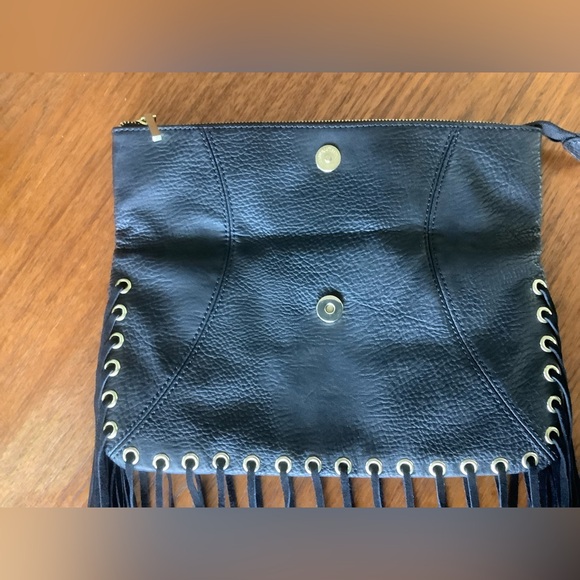 Manoukian Clutch w/ Fringe. New with Tags. - Picture 3 of 11